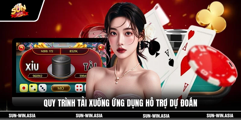Quy trình tải xuống ứng dụng hỗ trợ dự đoán